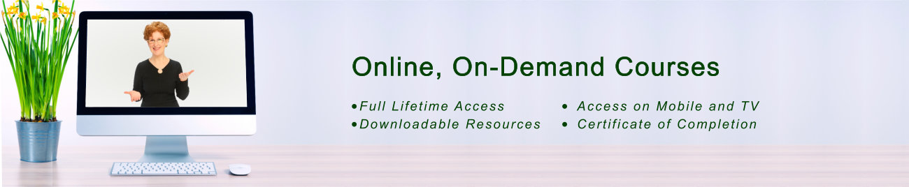online, on-demand courses: intuition, body language, mindset